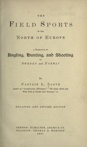 Field sports of the north of Europe by Llewelyn Lloyd