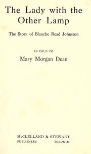 The lady with the other lamp by Mary Morgan Dean