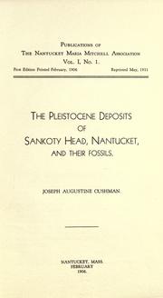 Cover of: The Pleistocene deposits of Sankoty Head, Nantucket, and their fossils.