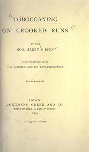 Tobogganing on crooked runs by Harry Gibson