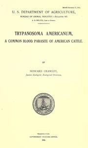 Trypanosoma americanum by Howard Crawley