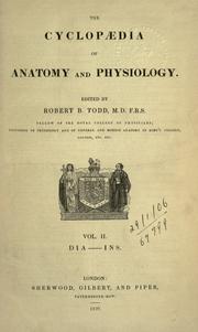 Cover of: The cyclopaedia of anatomy and physiology.
