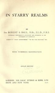Cover of: In starry realms by Sir Robert Stawell Ball