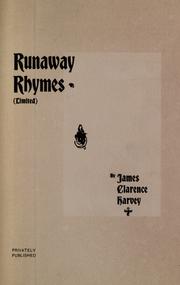 Cover of: Runaway rhymes (limited)