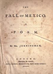 Cover of: fall of Mexico: a poem.