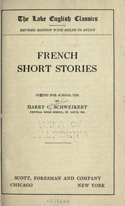 French short stories by Schweikert, Harry Christian