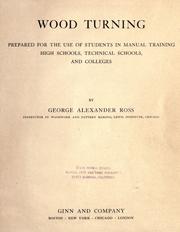 Cover of: Wood turning