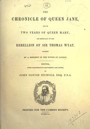 Cover of: [Publications] by Camden Society (Great Britain).