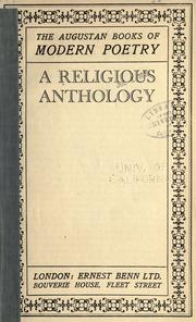 Cover of: A religious anthology by Norman Ault