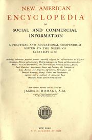 Cover of: New American encyclopedia of social and commercial information ..