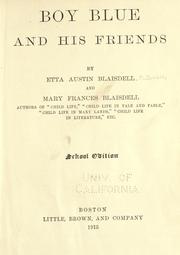 Cover of: Boy Blue and his friends
