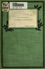 Cover of: Colonel Crockett's co-operative Christmas by Rupert Hughes