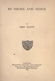 Cover of: By shore and sedge by Bret Harte