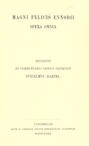 Cover of: Opera Omnia