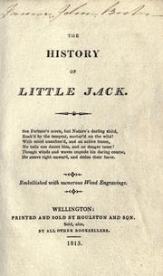 Cover of: The history of little Jack ... by Thomas Day