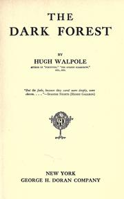 Cover of: The dark forest by Hugh Walpole