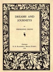 Cover of: Dreams and journeys.