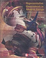 Cover of: Representative Government in Modern Europe by Michael Gallagher, Michael Laver, Peter Mair