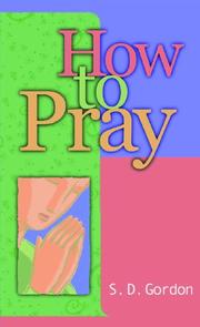 Cover of: How to Pray