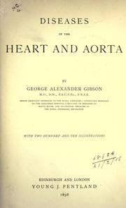 Cover of: Diseases of the heart and aorta: with 210 illustrations.