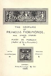 Cover of: The necklace of Princess Fiorimonde by Mary De Morgan