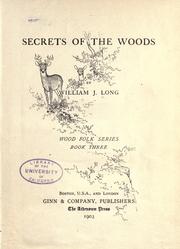 Cover of: Secrets of the woods