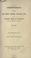 Cover of: Correspondence between the Right Honble. William Pitt and Charles, duke of Rutland, Lord Lieutenant of Ireland, 1781-1787.