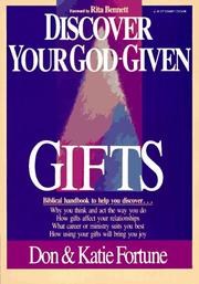 Cover of: Discover your God-given gifts