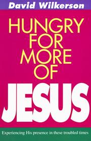 Cover of: Hungry for more of Jesus