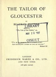 Cover of: The tailor of Gloucester by Beatrix Potter