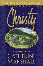 Cover of: Christy by Catherine Marshall undifferentiated