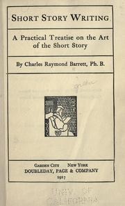 Short story writing by Charles Raymond Barrett