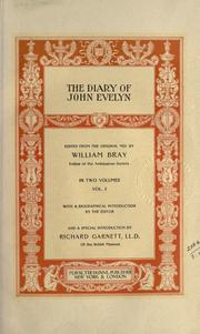 Cover of: The diary of John Evelyn by John Evelyn