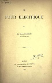 Cover of: four electrique.