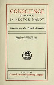 Cover of: Conscience (Conscience). by Hector Malot