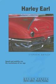 Cover of: Harley Earl by Stephen Bayley