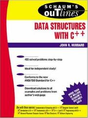 Cover of: Schaum's Outline of Data Structures with C++ (Schaum's Outlines)