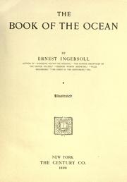 Cover of: The book of the ocean by Ernest Ingersoll