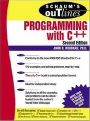 Cover of: Schaum's Outline with C++