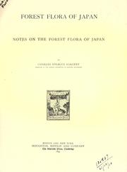 Cover of: Forest flora of Japan by Sargent, Charles Sprague