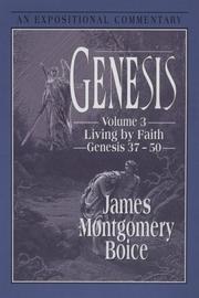 Cover of: Genesis by James Montgomery Boice