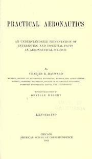 Cover of: Practical aeronautics by Charles Brian Hayward