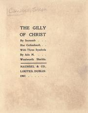 Cover of: The gilly of Christ