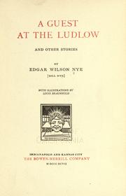 Cover of: A guest at the Ludlow, and other stories by Bill Nye
