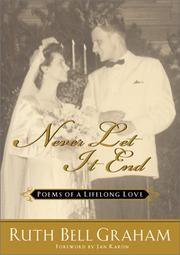 Cover of: Never let it end by Ruth Bell Graham