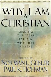 Cover of: Why I am a Christian