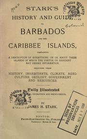 Cover of: Stark's history and guide to Barbados and the Caribbee Islands by James Henry Stark