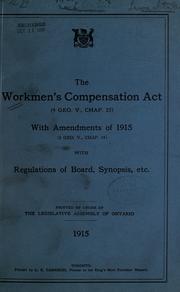 The Workmen's compensation act