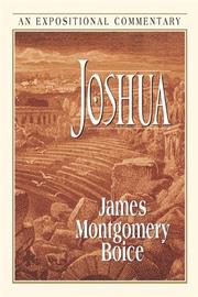 Cover of: Joshua: An Expositional Commentary (Boice Commentary Series)