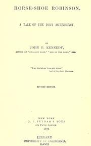 Cover of Horse Shoe Robinson